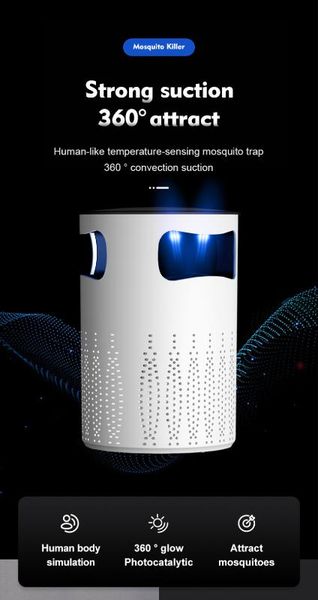 

инеллекђалнй веодиоднй веовой волн bionic оокаалииекий mosquito ламп