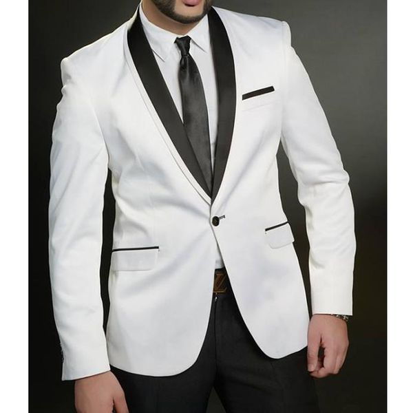 

popular one button groomsmen shawl lapel groom tuxedos men suits wedding/prom man blazer ( jacket+pantst+tie) 769, Black;gray