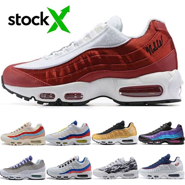 

95s men og cushions running shoes fasahion red white sell throwback future plant color stock x trainers women sneakers size 36-46
