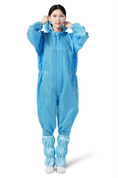 

цельная защитная одежда многоразовая антистатическая одежда унисекс четырехцветная защитная одежда с капюшоном пылезащитная мастерская a07