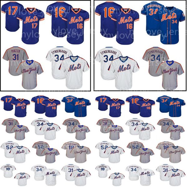 

Mens Mets 20 Pete Alonso New York 48 Jacob deGrom Baseball Jerseys 16 Dwight Gooden 17 Keith Hernandez 18 Darryl Strawberry Jerseys