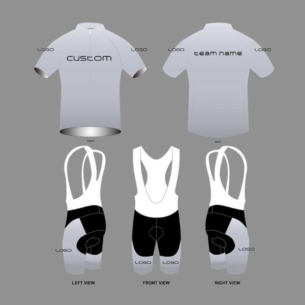 

custom cycling clothes ropa de ciclismo para hombres bicycle racing riding jersey bib shorts, Black;blue