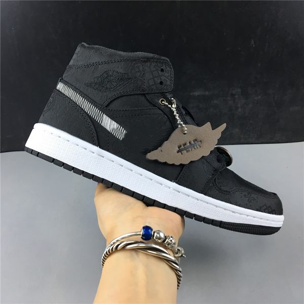 

2019 men women 1s basketball shoes 1 blue the great clot black designer luxury trainers athletic shoes sports sneakers with box