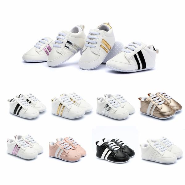 

newborn baby sneakers fashion toddler shoes boys girls soft bottom shoes baby kids designer sport first walkers hha578