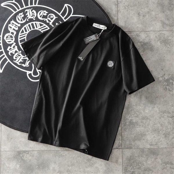 

2020 tone мужские рубашки мода tshirts мужчин и женщин с коротким рукавом top тис топы рубашки мужские mens размер одежды m-2xl, White;black