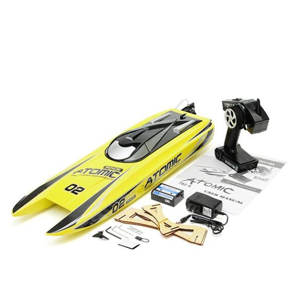

volantex v792-4 70cm rc boat radio control boat atomic 2.4ghz rtr 60km/h high speed brushless rc boat vehicle toys for children