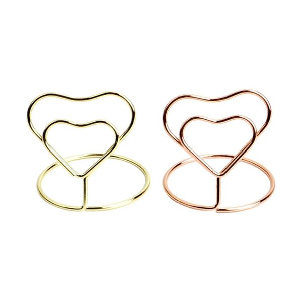

mini heart-shaped seat card memo clip p frame decoration clip wedding decoration bag 20pc and brand new