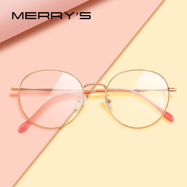

merrys design women fashion trending oval glasses frame ladies eyewear myopia prescription optical eyeglasses s2022, Black