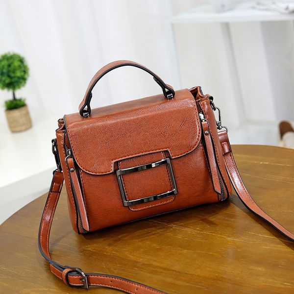 

2020 new women's handbag women's retro shoulder bag fashion handbag