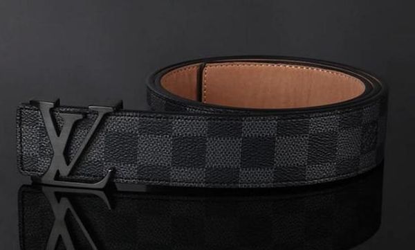 

fashion 2020 belts for men belt luxury cow genuine leather belt gold silver black letter buckle women belts waistband, Black;brown