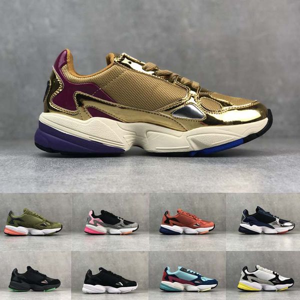 

2019 new falcon w mens running shoes dad shoes for women men falcons designer sports sneakers originals jogging outdoor trainers size 11