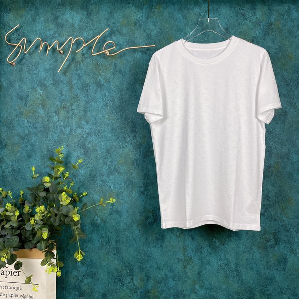 

2020ss spring and summer new high grade cotton printing short sleeve round neck panel t-shirt size: -l-xl-xxl-xxxl color: black white 0q48, White;black