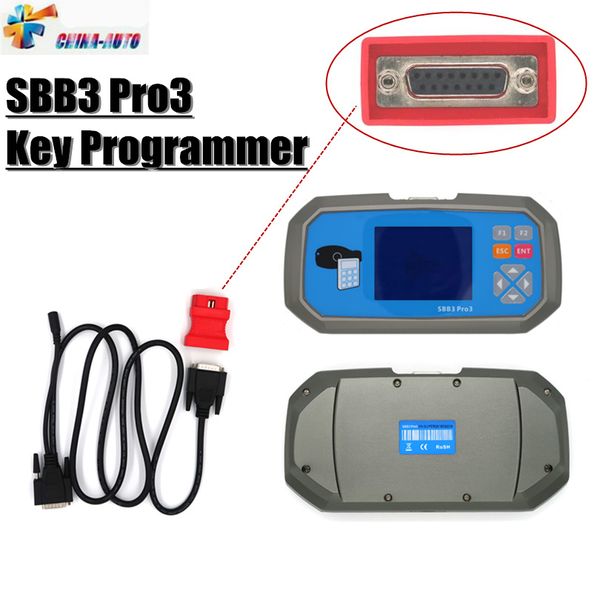 

sbb3 pro3 key programmer for immobilizer/odometer/ecu reset via obd obdii with screen auto car key programmer