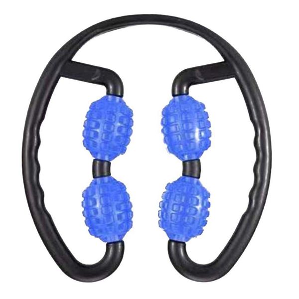 

yoga circles 4-point/wheel muscle ssager u shape trigger point massage roller for arm neck tissue