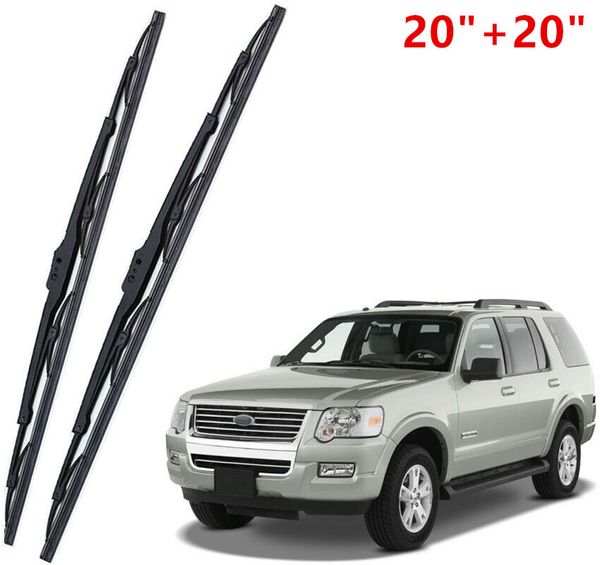 

oem set front windshield wiper blades 5l2z-17528- fit for 2006-2010 explorer