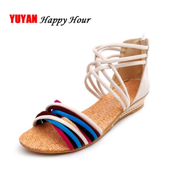 

new summer sandals for women wedge heels shoes fashion women's sandals ladies summer shoes elegant peep toe zip zh154, Black