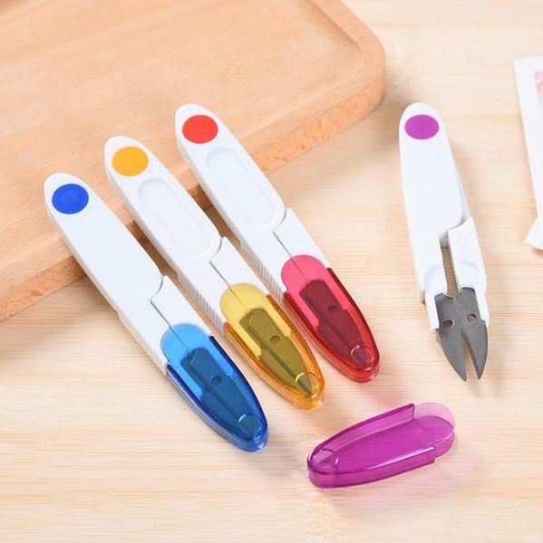 Cross Stitch Embroidery Thread Cutter with Blade Cover Sewing Scissor Clipper