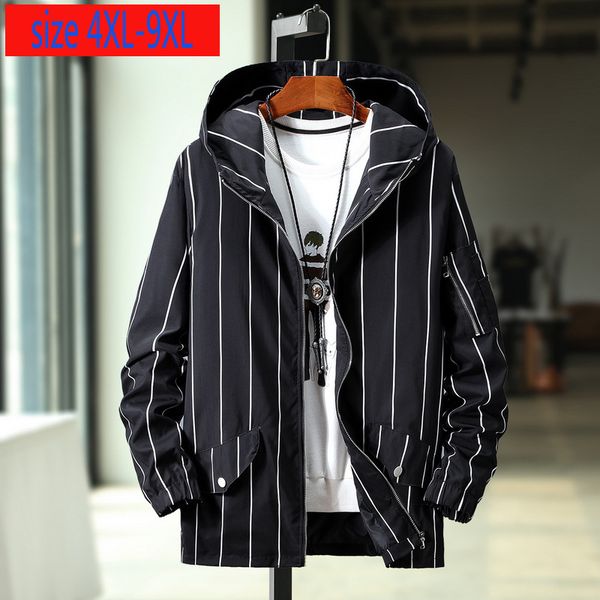 

new arrival fashion men outerwear super large tide loose casual mens jackets and coats plus size xl2xl3xl4xl5xl6xl7xl8xl9xl, Black;brown