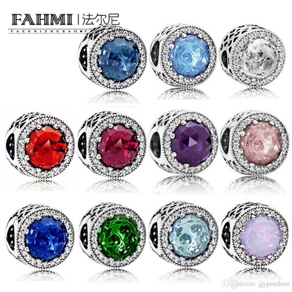 

hywo 100% 925 стандарт стерлингового серебра шарм светлый камень формирование клип ювелирных изделий и способа заказа free parcel post, Black