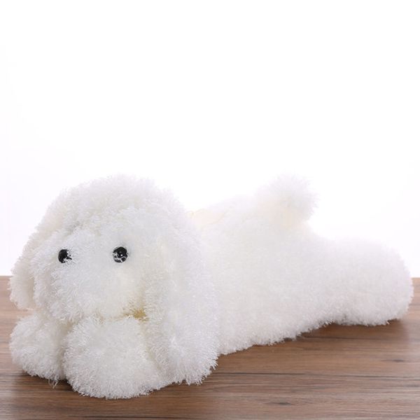 white dog doll