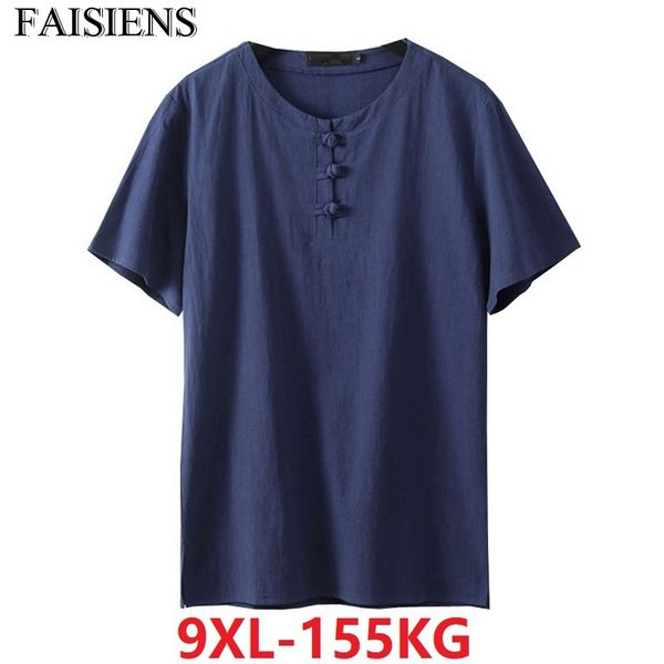 

7xl 8xl 9xl 10xl summer men t-shirt chinese style tees short sleeve t shirt big size 66 62 64 150kg oversize man t-shirts, White;black