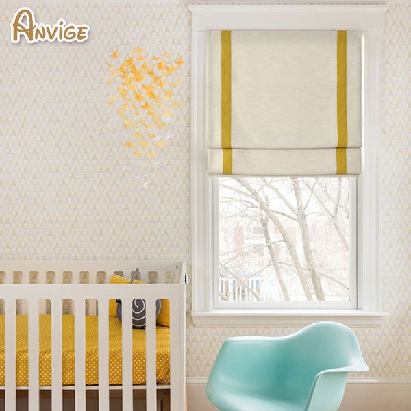

современные полный blackout / светофильтр roman shades, easy install моющиеся шторы, гардины customized drape