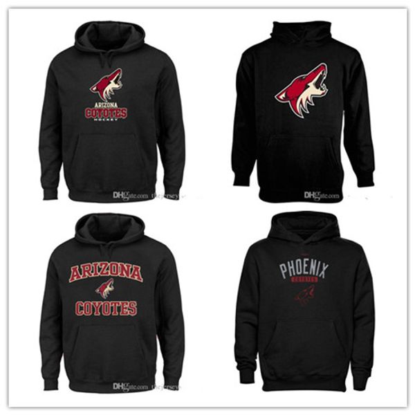 

new arizona coyotes mens sweatshirt salute to service sideline therma performance pullover hoodie black hockey jersey ing, Blue;black