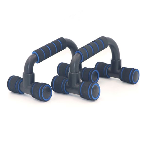

durable h-type frame bracket push-up stands with foam grip handle multifunction fitness muscle training rack fitness equipments