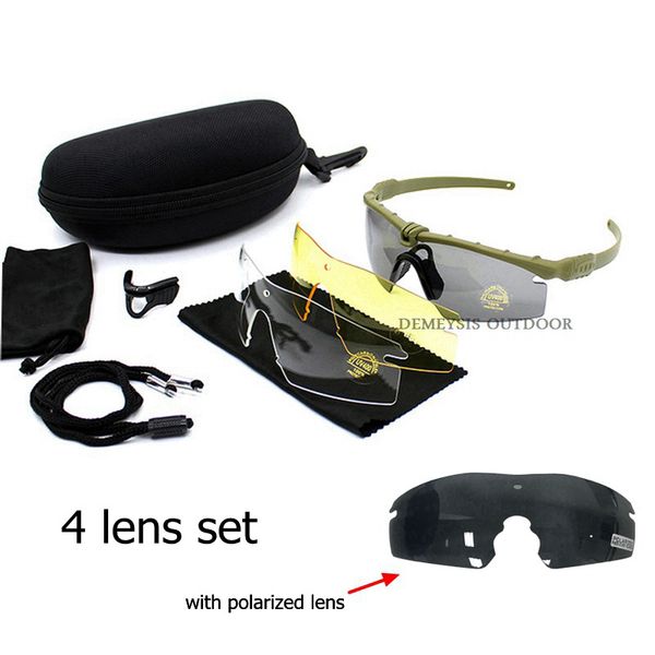 

polarized goggles sunglasses tactical glasses travelling glasses paintball shooting hunting goggles