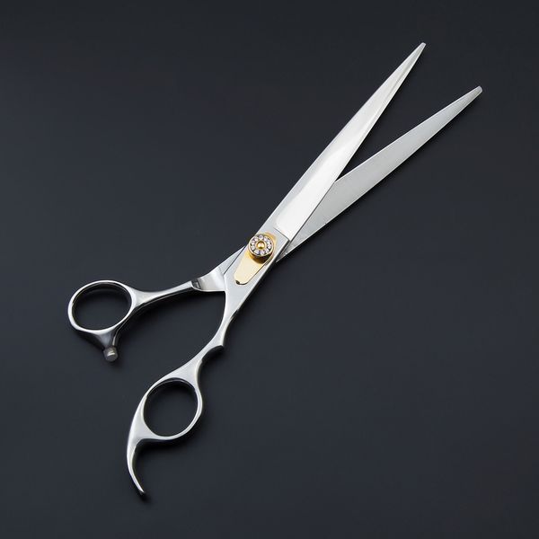 

cutting scissors pet dog grooming shears tijeras peluqueria 8.0 inch japan 440c stainless steel specific angles 30 degrees ideal shears