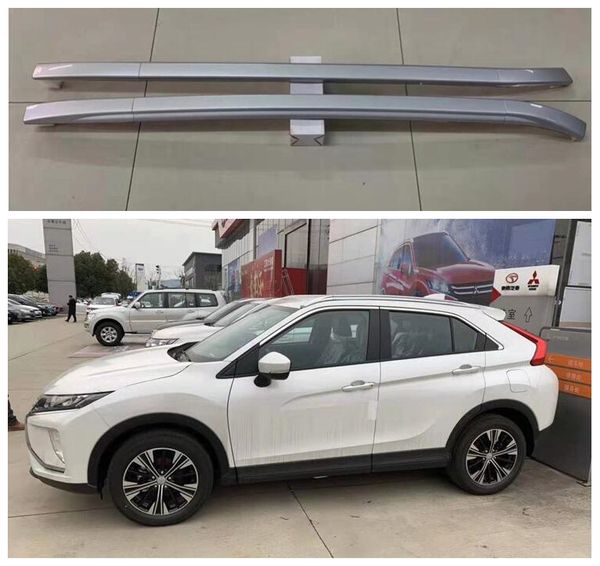 

jinghang aluminum alloy car roof rails rack carrier bars silve fits for mitsubishi eclipse cross 2018 2019 2020
