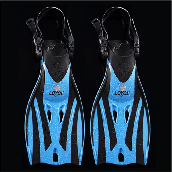 

children swim fins adjustable diving frog shoes silicone professional team training snorkeling long kids diving flippers