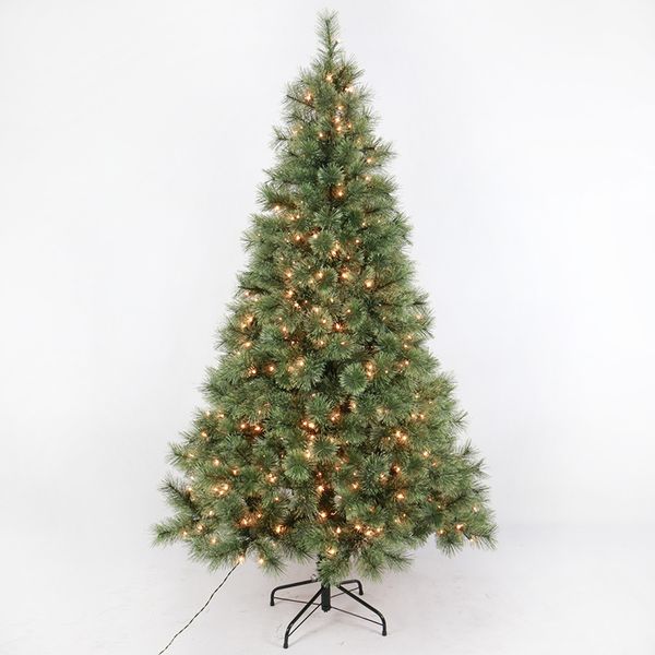 

christmas tree 2.3m christmas decorations for home arbol de navidad con luz led sapin de noel artificiel arbol navidad grande