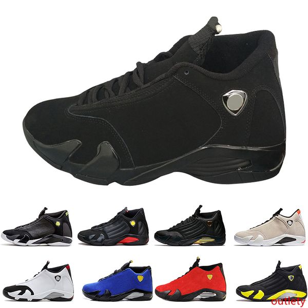 

14 14s mens basketball shoes desert sand dmp last sindiglo thunder blue red suede oxidized green men sports sneakers trainers designer