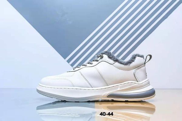 

мужская обувь осенью и зимой 2019 года новый модный joker han edition мужская обувь для отдыха кроссовки хлопок дизайнерские мужские сапоги, Black