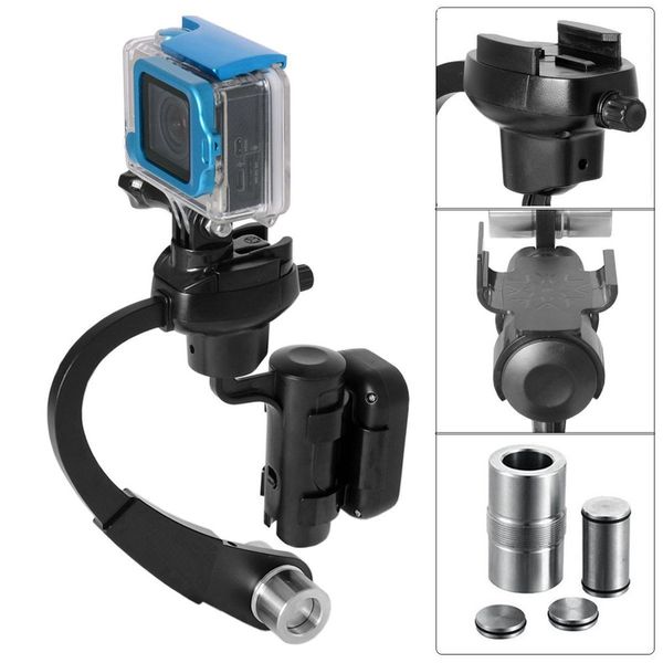 

mini handheld camera stabilizer video steadicam gimbal 3 colors suitable for go pro hero 1/2/3/3+/4