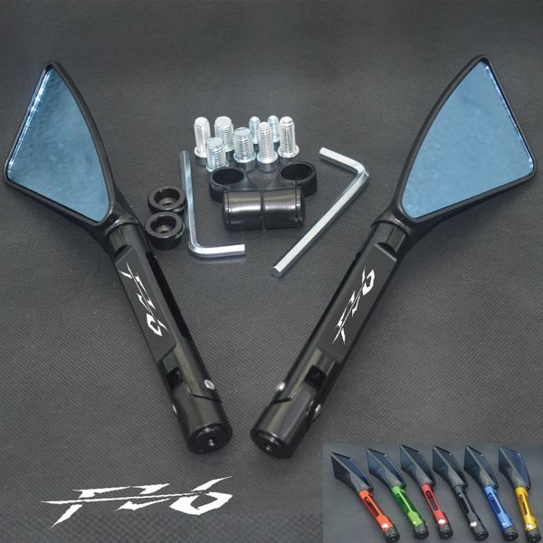 

universal motorcycle mirror cnc side rearview for fz6 fazer fz6r