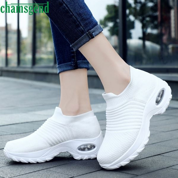 

chamsgend shoes fashion thick bottom platform shoes comfortable running sport sneakers breathable tenis feminino zapatos