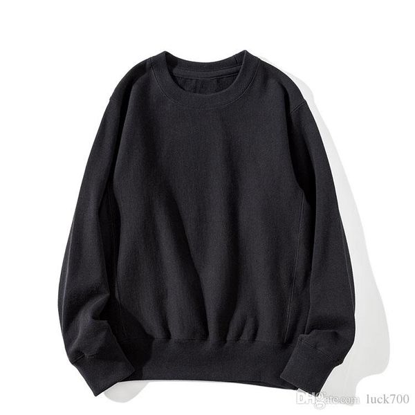 

роскошные мужские дизайнер толстовки мужчины женщины дизайнер толстовки черный белый пуловер толстовки зимнее пальто с длинным рукавом разме, Black