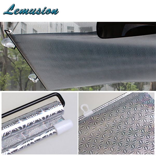 

car-styling 1x car front window shade cover automatic roller blind for mini cooper mitsubishi asx lancer lifan x60 accessories