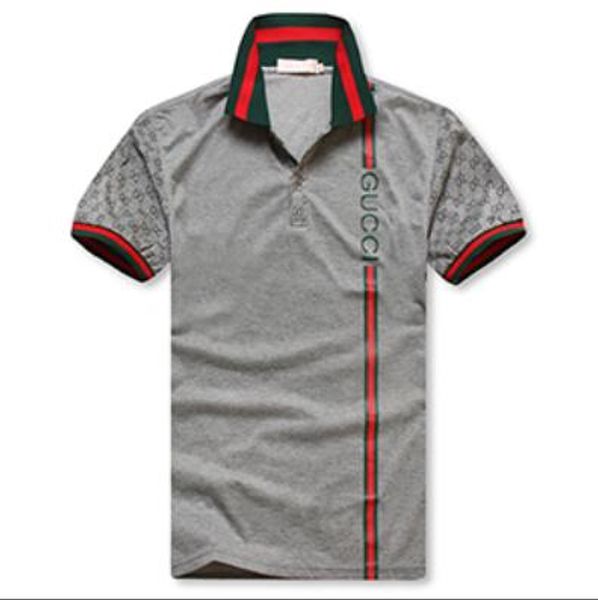 

2018 luxurys Италия дизайнеры футболки поло футболки Luxuryi вышивка мужская мода High Street ф