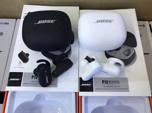 

p12 sports noise-reducing running headset p12 stealth stereo car cycling earplug driving in-ear 2 colors wireless bluetooth headset 02