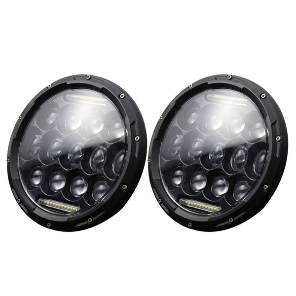

for jk tj suzuki samurai sj410 7inch led headlights hi/lo beam drl headlamp