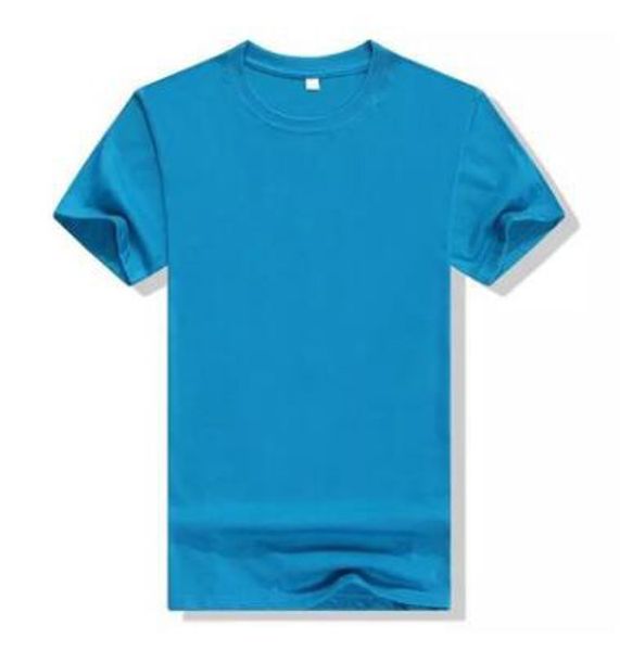 

customized men's and women's short sleeve t-shirt advertising polo cultural shirt mercerized cotton shift work clothes can be prin, Gray;blue