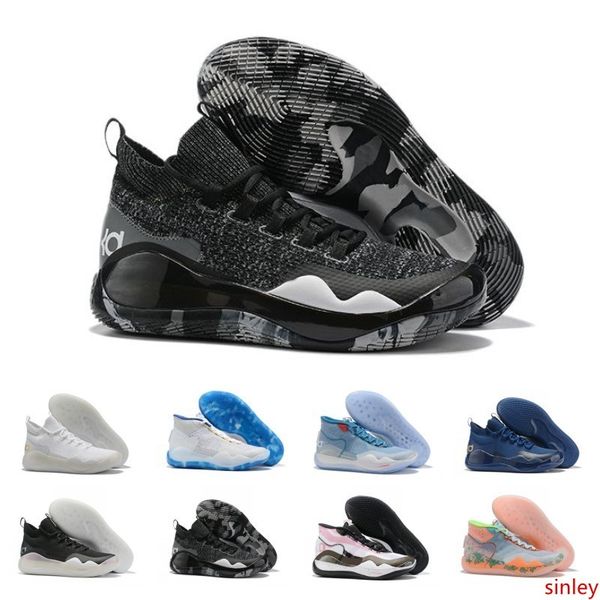 

mvp kevin durant kd 12 anniversary university 12s xii oreo men basketball shoes usa elite kd12 sport sneakers