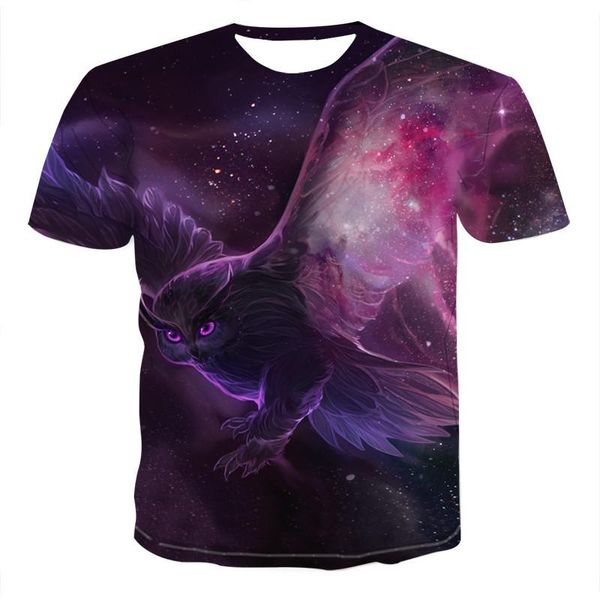 

men's t-shirts 2021 hip hop 3d print animal cool funny t-shirt men short sleeve summer tee shirt t male fashion tshirt 6xl, White;black
