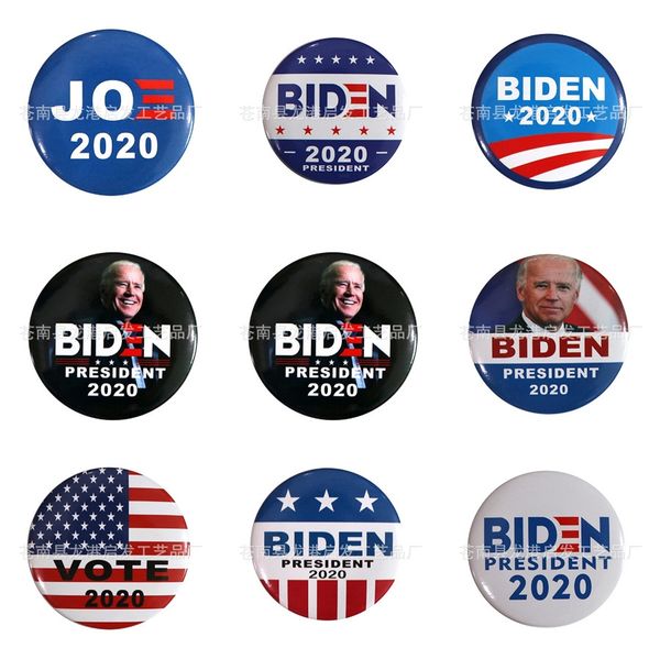 

u.s.a brazilÂ Â biden badges flag biden badge flag lapal pin on backpack pins for clothes xy0292 #760, Silver