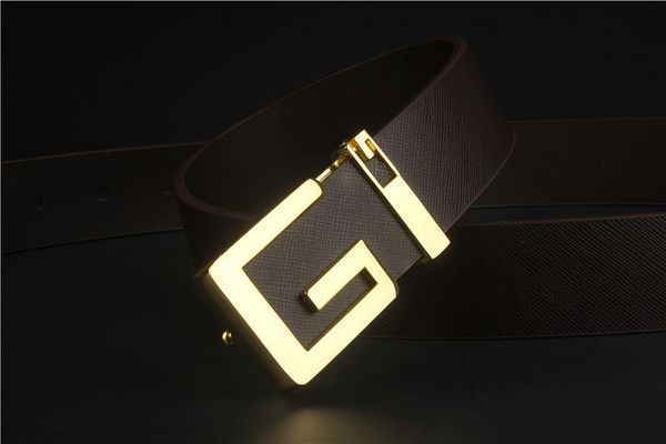 

известный бренд пояса мужчины высокое качество подлинная роскошь кожаные ремни для мужчин, ремень мужской металлические автоматические пряжк, Black;brown