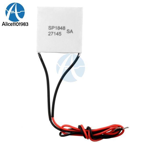 Freeshipping 10 ADET SP1848 27145 TEC1 SP1848-27145 TEC Thermoelektrik Soğutucu Soğutucu Peltier Plaka Modülü için güç üretimi için