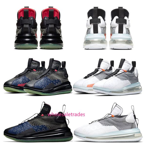 

wave running shoes for men new arrivel orbit black wolf grey avant garde function sci fi sports sneakers trainers athletic size 40-46